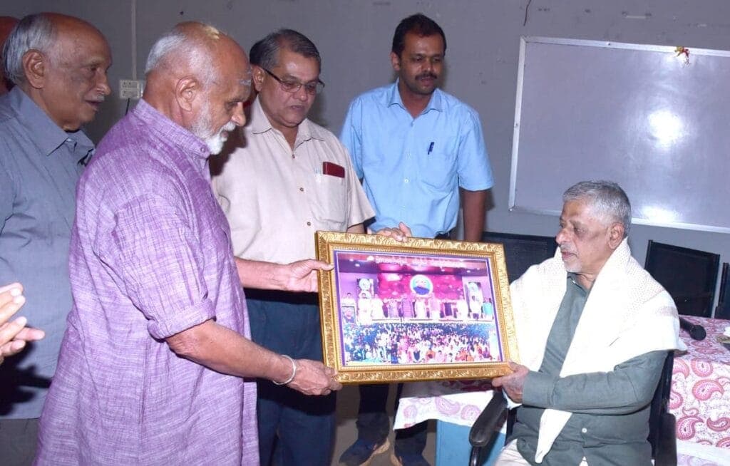A memento presented to the Chairman