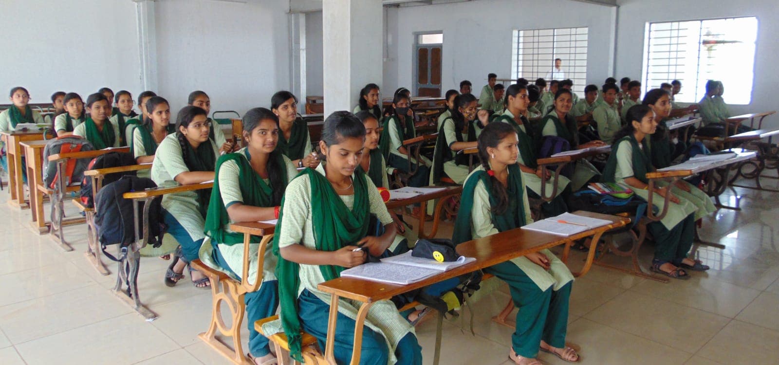 The college building