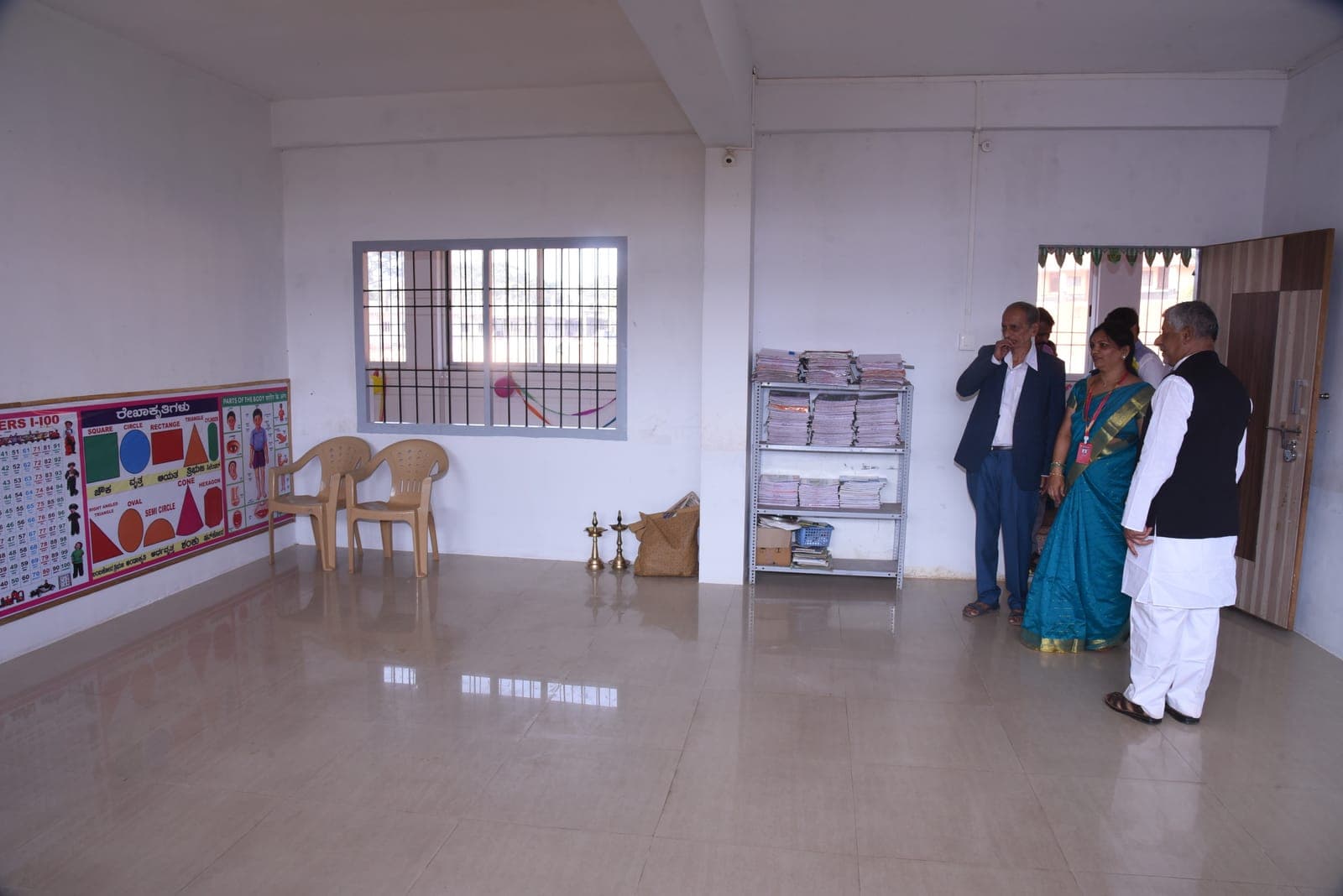 Inside the new Balavihara building