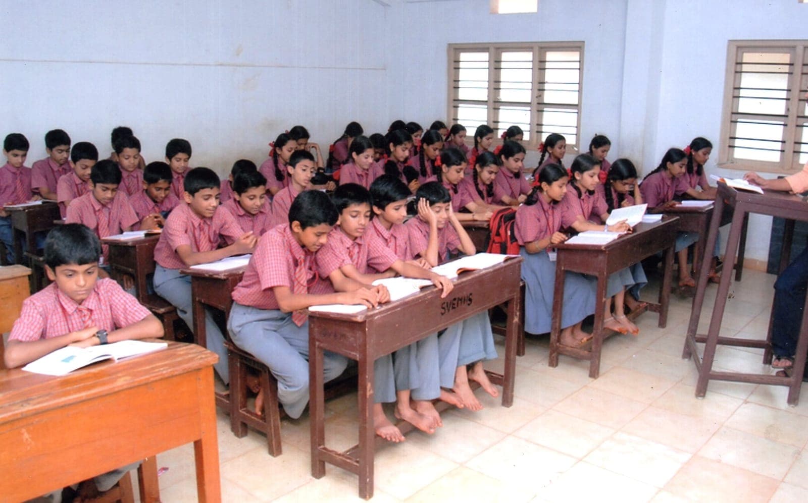 Archive photo of the school